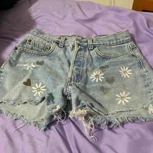 Vintage denim shorts